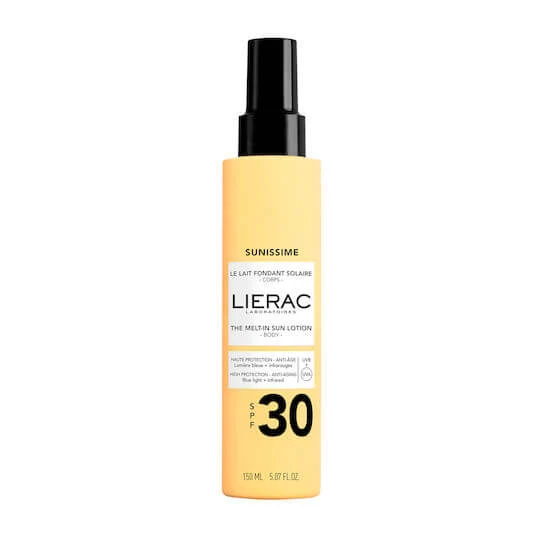 Lierac Sunissime The Melt-in Sun Loțiune de Protecție Solară pentru Corp SPF30 150ml