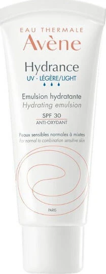 Eau Thermale Avène Hydrance Light Cremă Hidratantă de Față cu Factor de Protecție Solară (SPF) 20 40ml