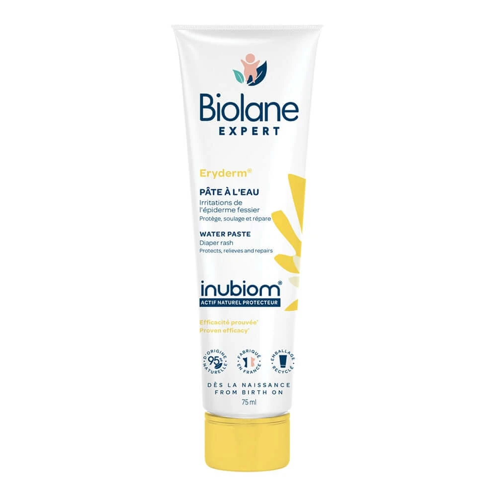 Biolane Expert Eryderm Baby Water Paste Peaux Sensibles 75ml