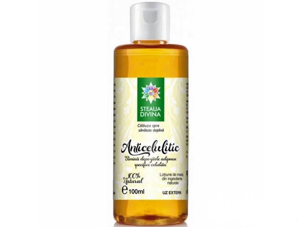 Lotiune de masaj Anticelulitic, 100ml, Steaua Divina