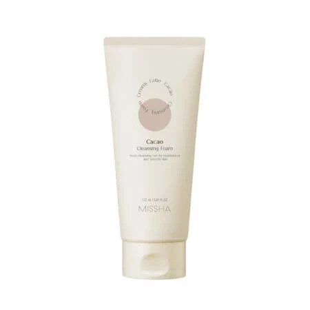 Spuma de curatare pentru fata cu cacao Creamy Latte, 172 ml, Missha