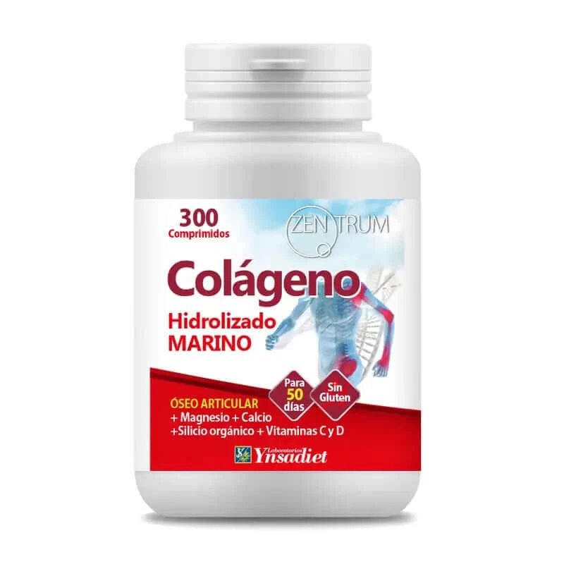 Ynsadiet Zentrum Colagen marin hidrolizat , 300 comprimate