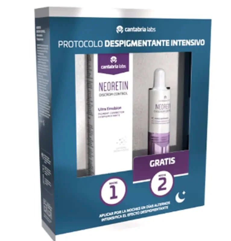 Neoretin Pack Depigmenting Discrom Ultra Emulsie + Minitalla Concentrat