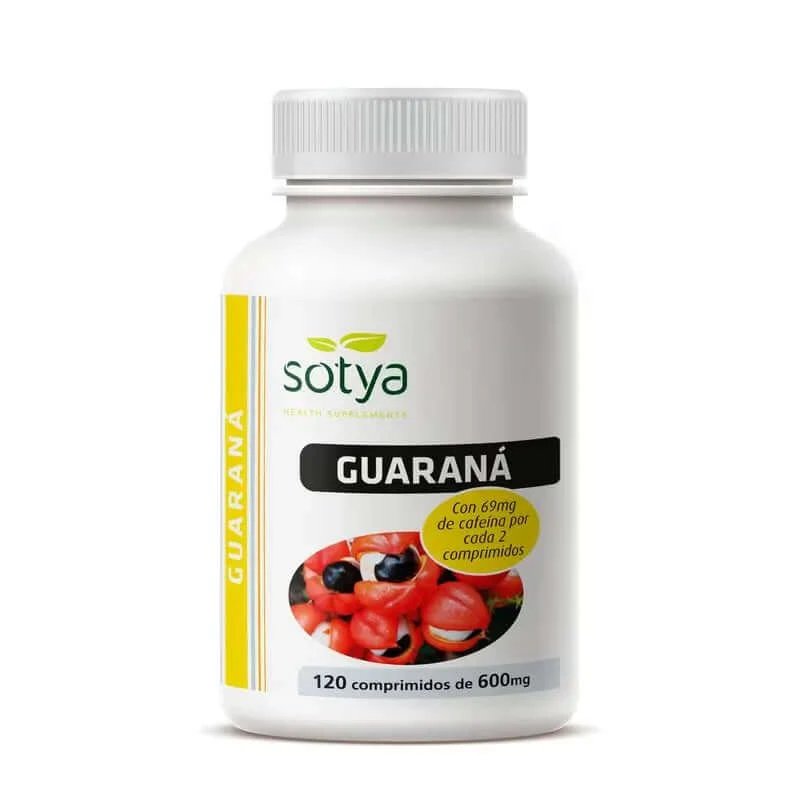 Sotya Super Guarana 600 Mg, 120 comprimate