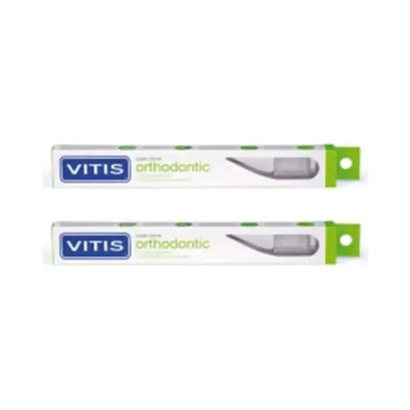Periuță de dinți ortodontică Vitis, 2 unități