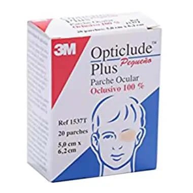3M Opticlude Plus Patch pentru ochi de dimensiuni mici 6 x 5 cm 20 unități