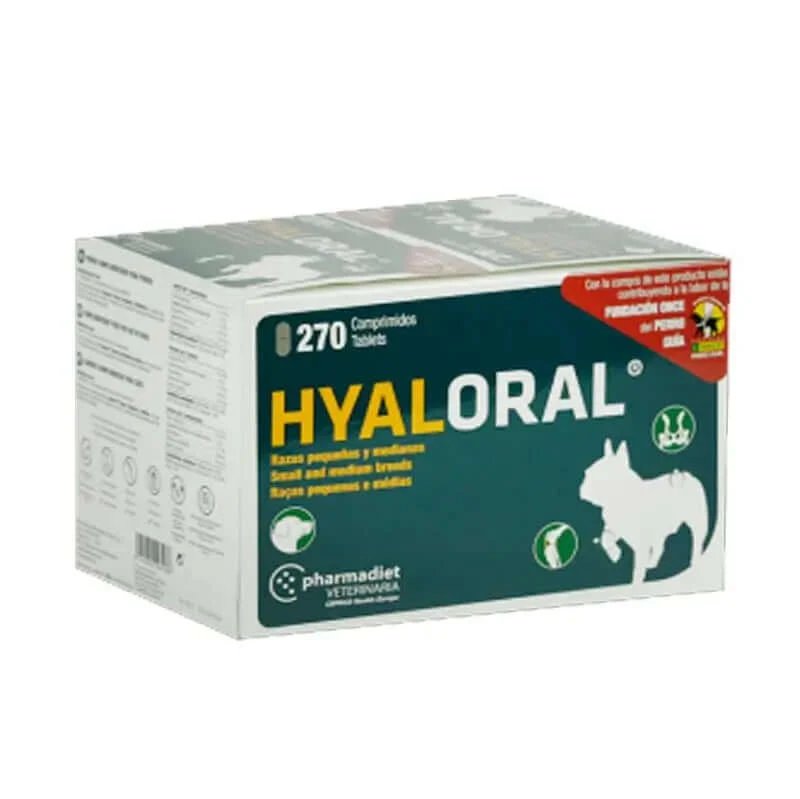 Pharmadiet Hyaloral Câine mic mediu 270 comprimate
