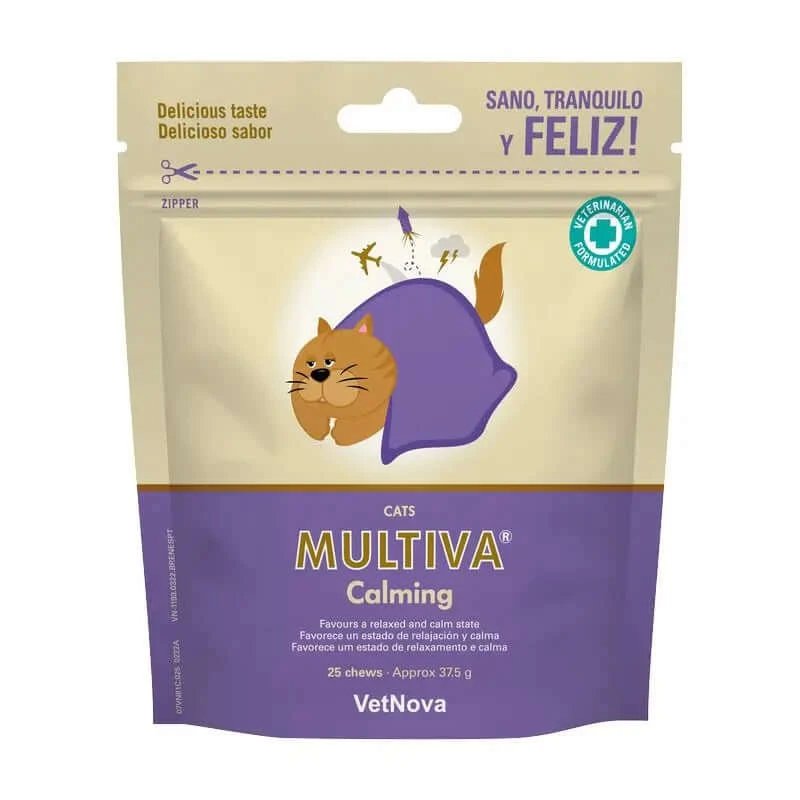 Vetnova Multiva Calming pentru pisici 25 comprimate de mestecat