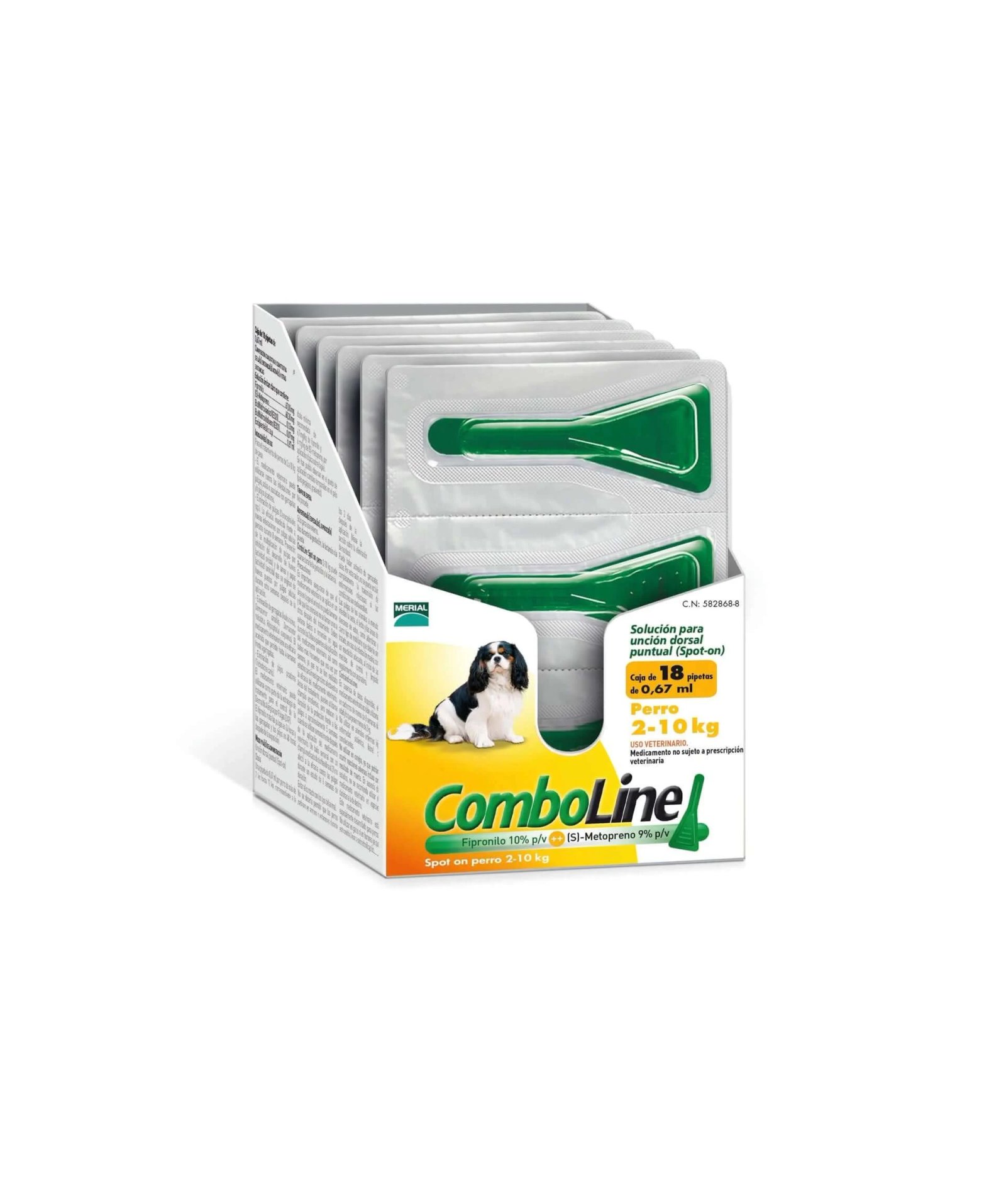Comboline Câini 10-20 Kg 18 Pip Merial