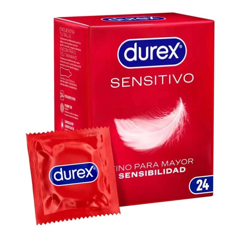 Prezervative Durex Soft Sensitive pentru sensibilitate crescută 24 unități