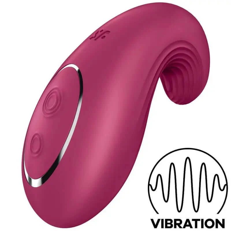 Satisfyer Layons Dipping Delight Lay-On Vibrator - Roșu