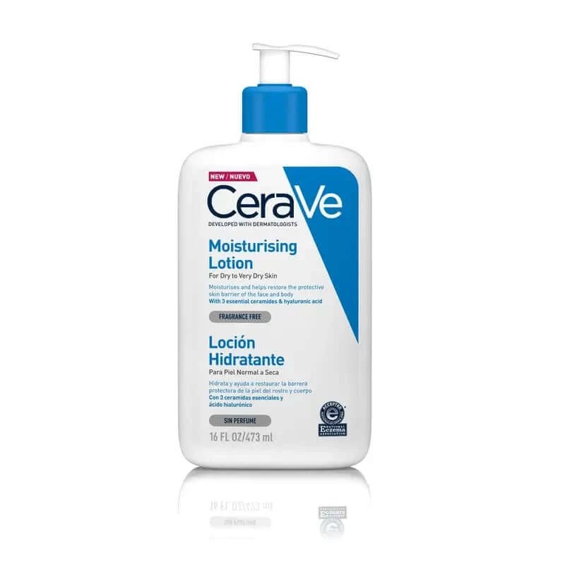 Loțiune hidratantă CeraVe pentru piele uscată sau foarte uscată, 473 ml