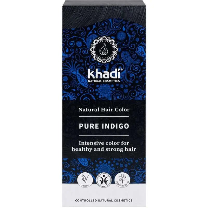 Indigo Khadi 100% pur și natural , 100 gr