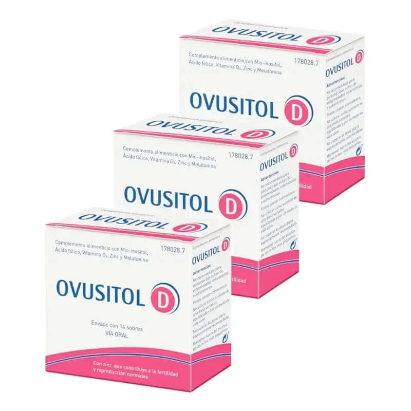 Ovusitol D Pack, 3x14 Plicuri