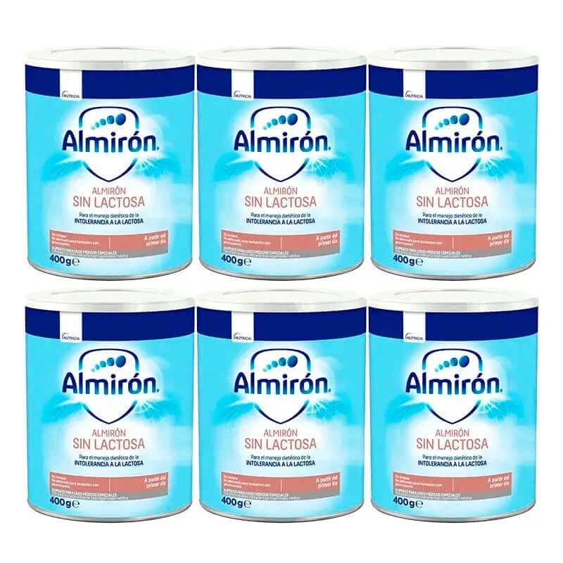 Almirón fără lactoză, 6 X 400 grame