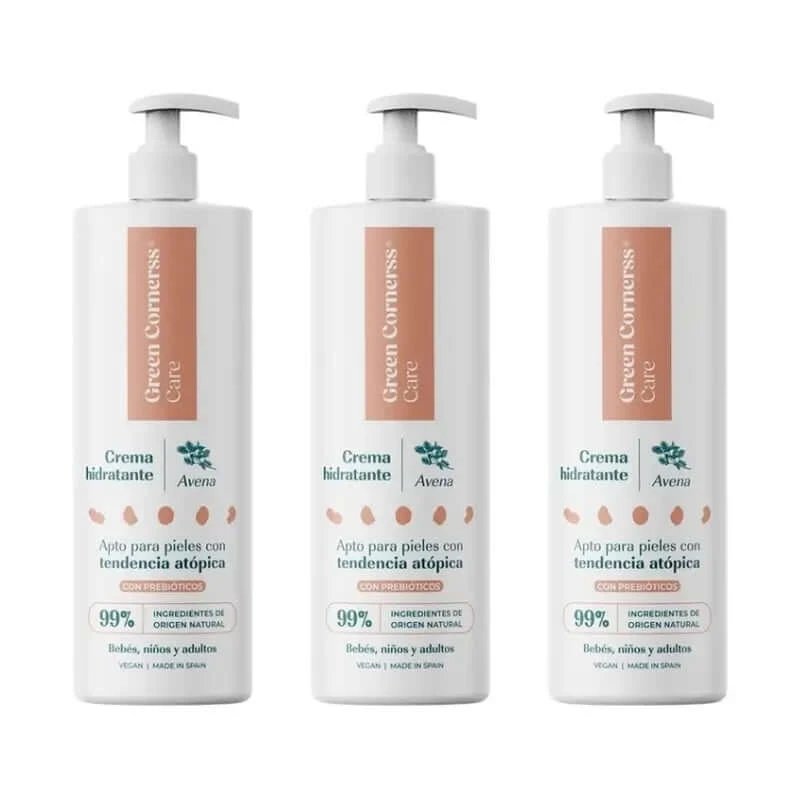 Green Cornerss Oatmeal Cremă hidratantă, 3 x 280 ml