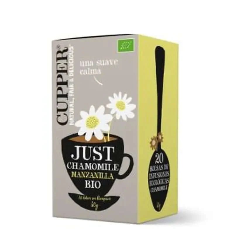 Infuzie de mușețel Cupper 20Sachete. Bio