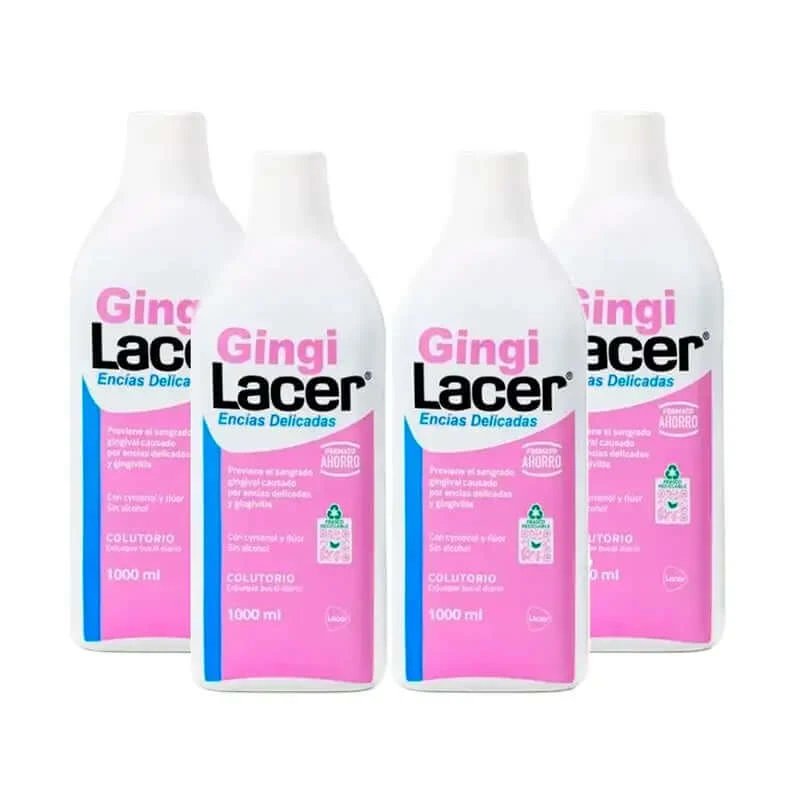 Gingilacer Apă de gură, pachet 4 x 1000 ml