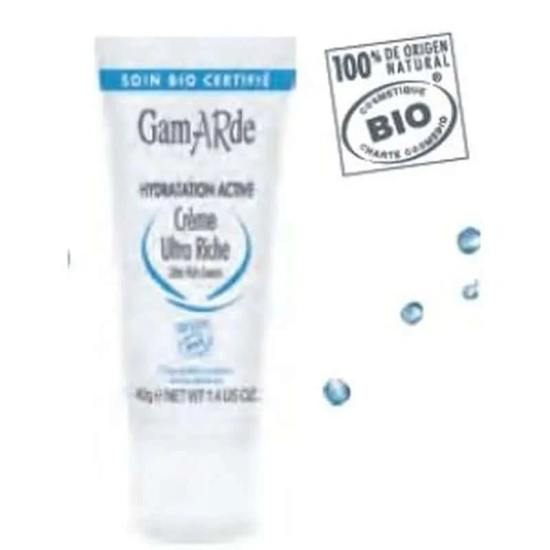 Gamarde Cremă hidratantă ultra bogată 40Ml. Bio