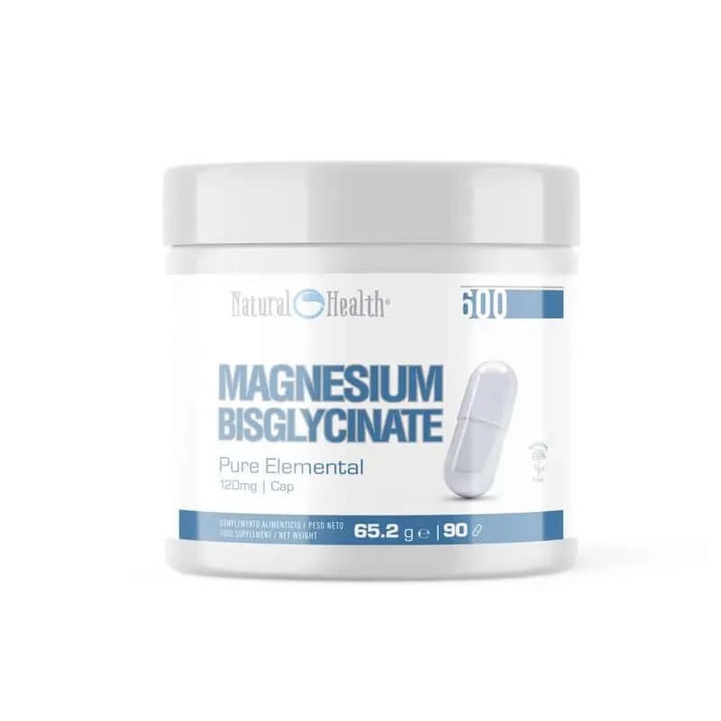 Sănătate naturală Bisglicinat de magneziu, 90 capsule