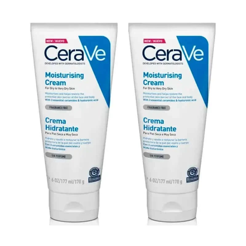 Cremă hidratantă CeraVe, pachet 2 x 177 ml