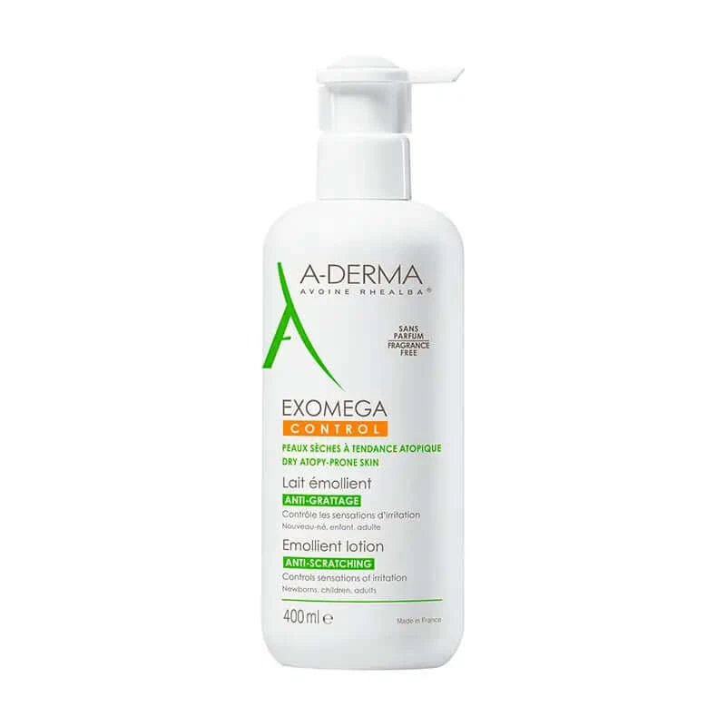 A-Derma Exomega Control Lapte de corp emolient 400 ml