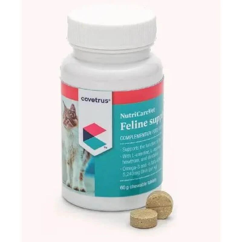 Covetrus Nutricarevet Supliment cardiac pentru pisici, 80Cpd