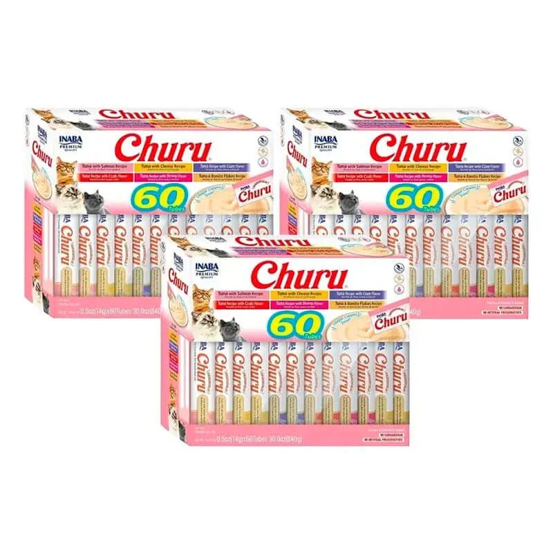 Churu Cats Tuna Varieties, pachet 3 x 60X14Gr