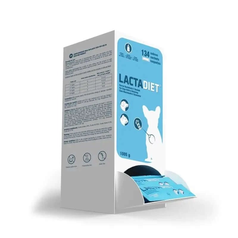 Pharmadiet Lactadiet Naștere și înțărcare câini, 134X7,5 gr (1005 gr)
