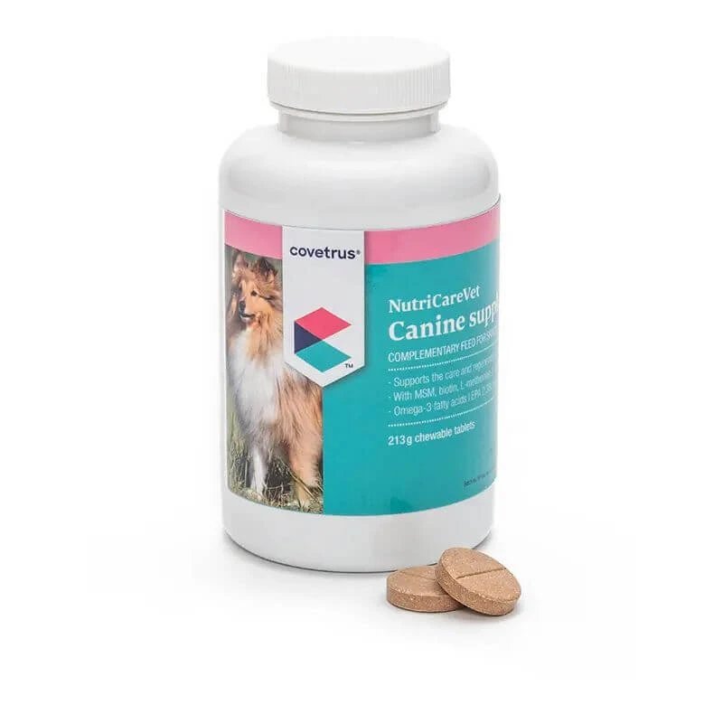 Covetrus Nutricarevet Skin & Coat Supliment pentru câini, 85Cpd