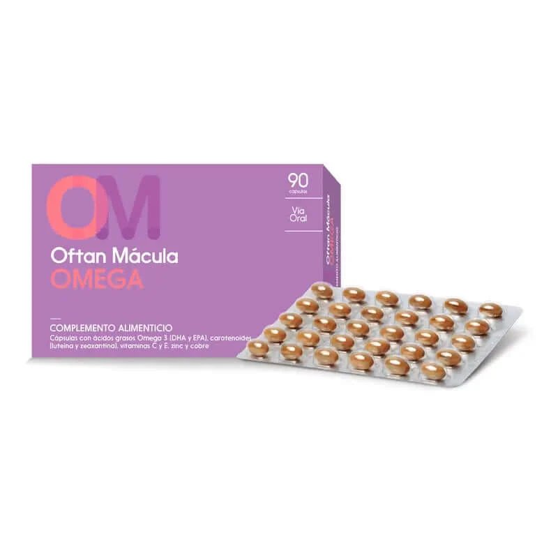 Oftan Macula Omega Supliment alimentar, 90 capsule
