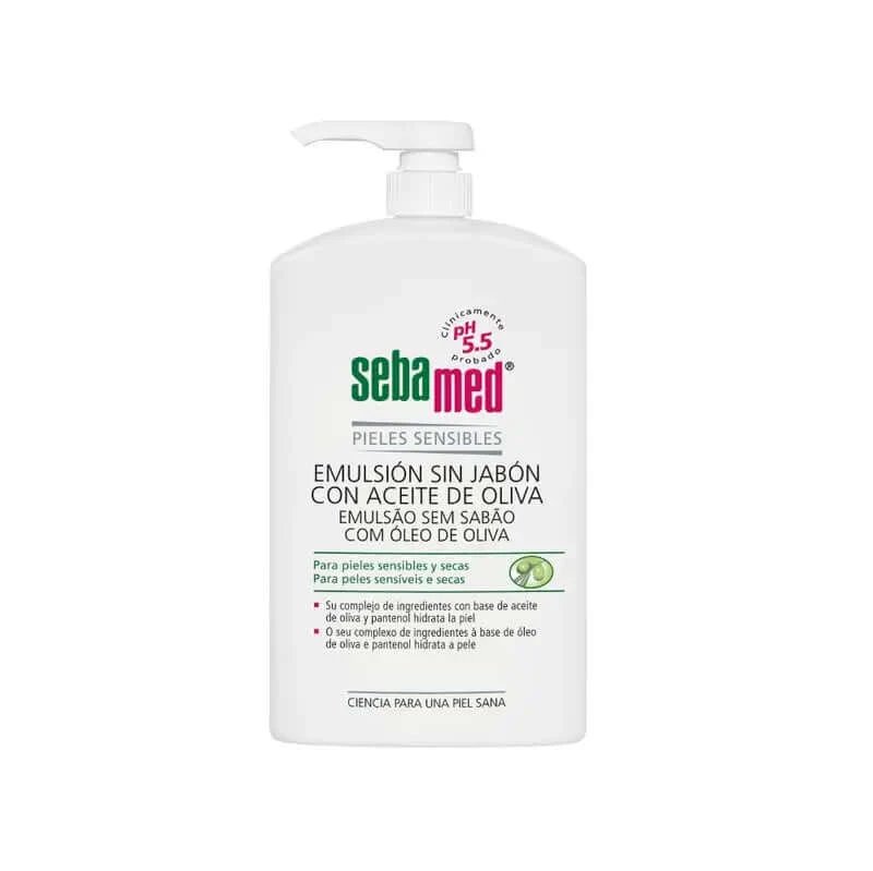 SEBAMED Gel emulsie fără săpun cu ulei de măsline 1000 ml