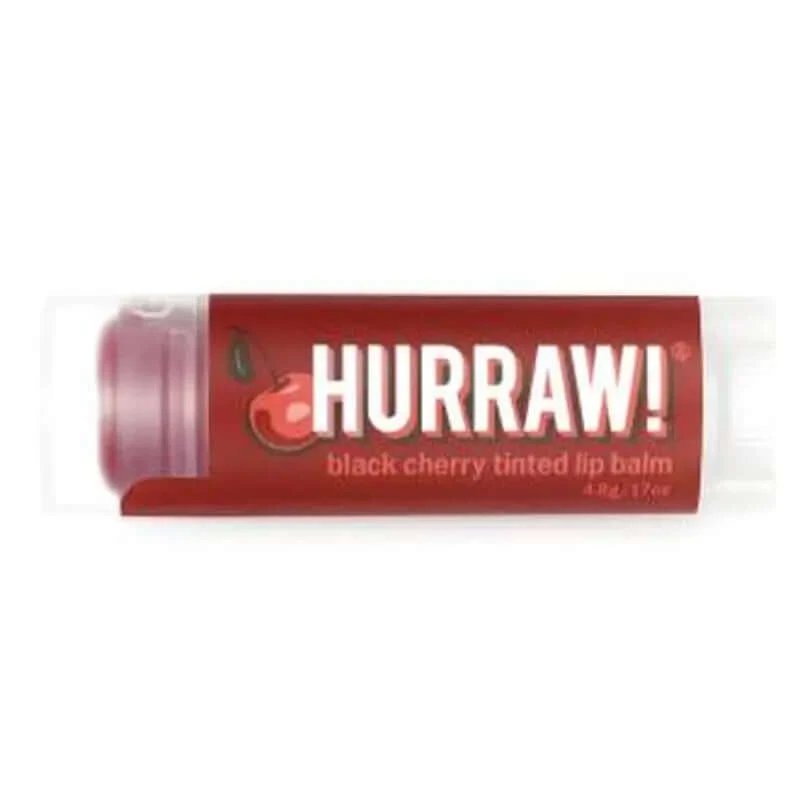 Hurraw Hurraw Black Cherry Balsam de buze colorat