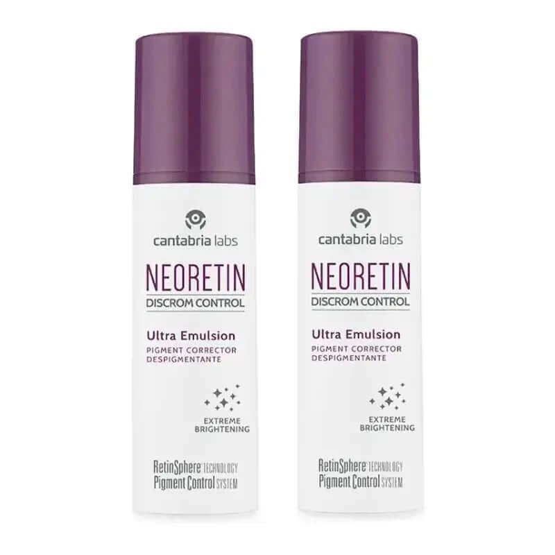 NEORETIN Discrom Ultra Emulsie depigmentantă, pachet 2 x 30 ml