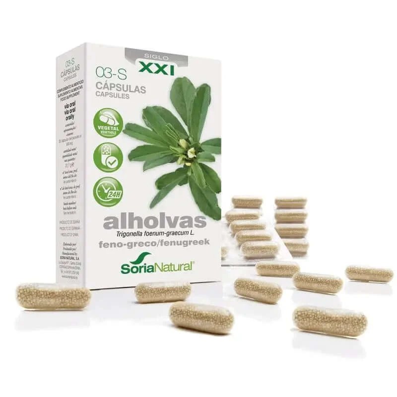 Soria Natural 3-S Schinduf 690 Mg eliberare prelungită , 30 capsule