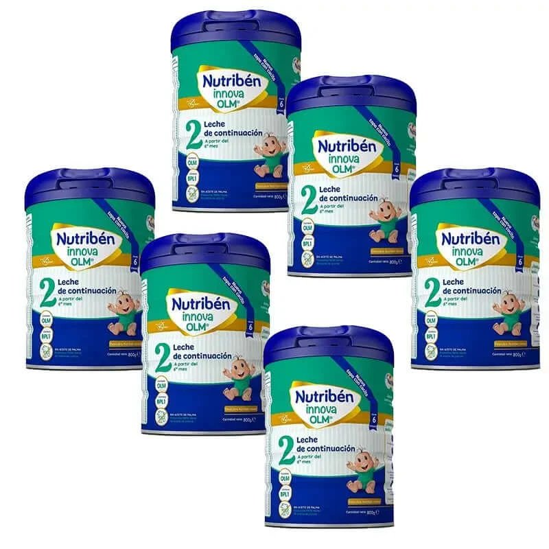 Nutribén Innova 2 Continuarea laptelui, 6 X 800 g