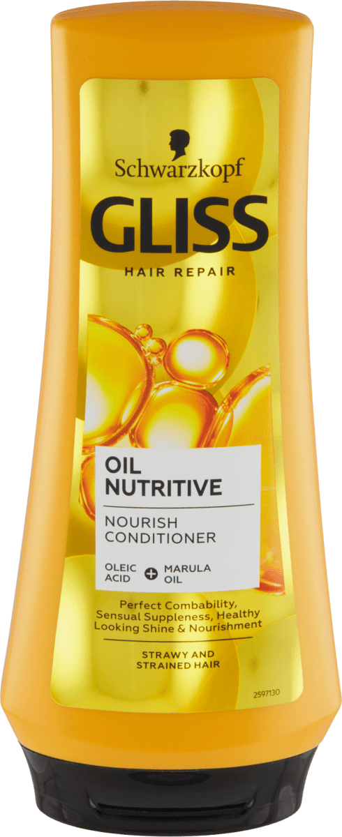 Balsam regenerant pentru varfuri despicate Oil Nutritive, 200ml, Gliss