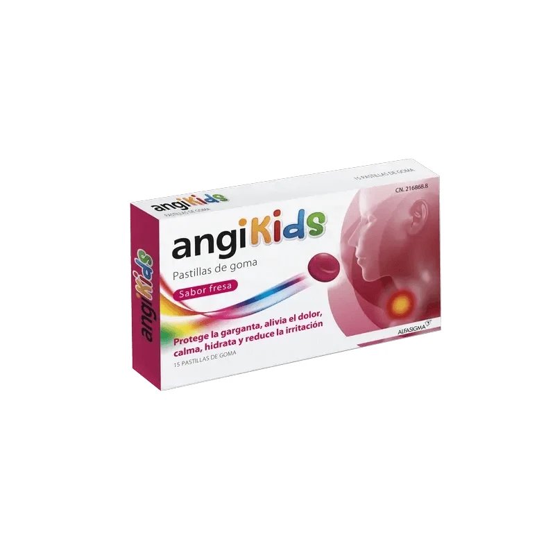 Angikids Căpșuni 15 Gummies