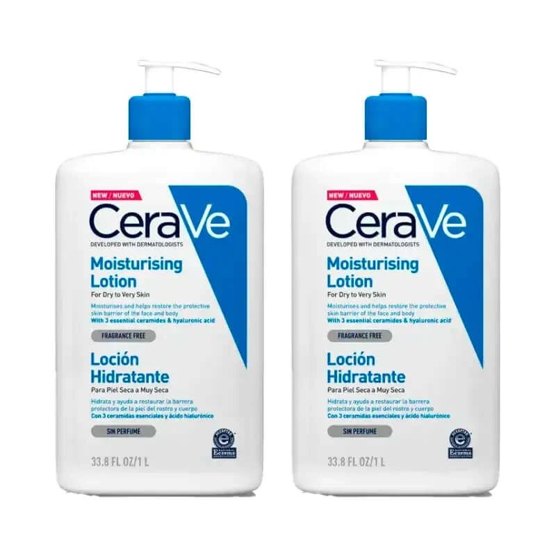 CeraVe Duplo Loțiune hidratantă, 2X1L