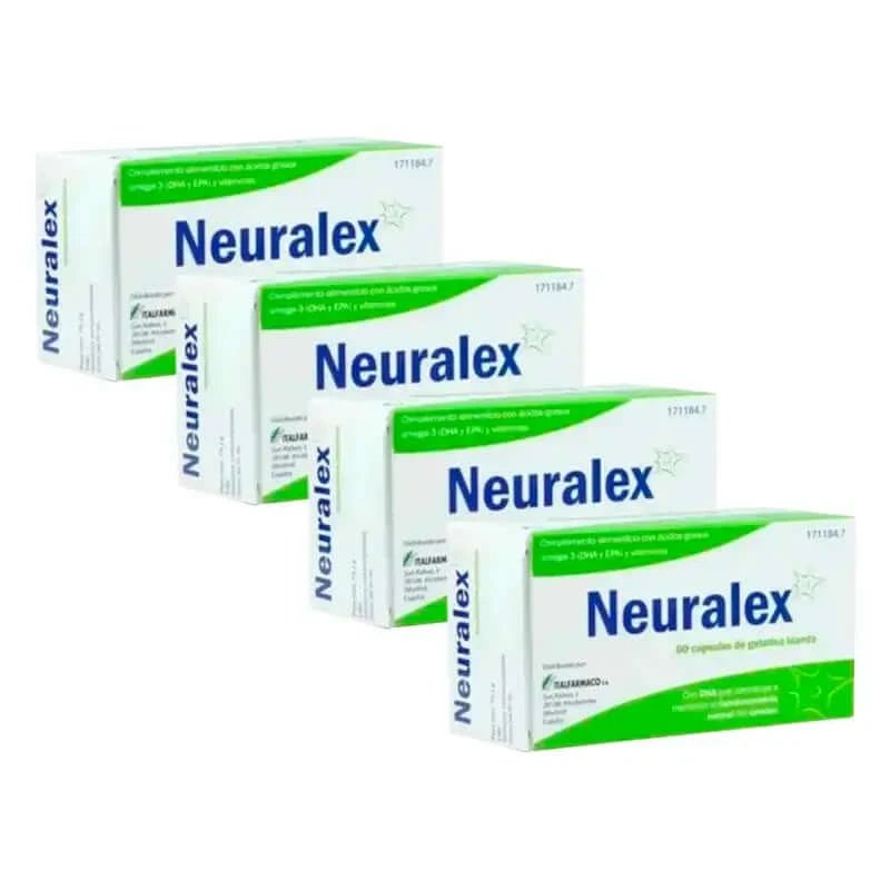 Neuralex, pachet 4 x 60 capsule