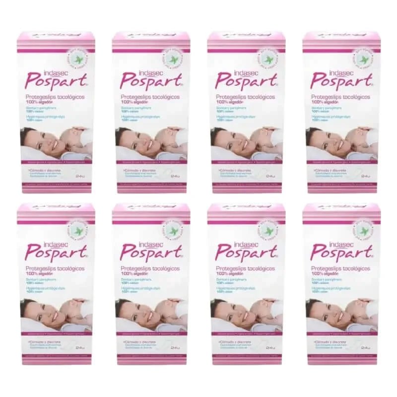 Indasec Pospart Protegeslip , 8 x 24 unități