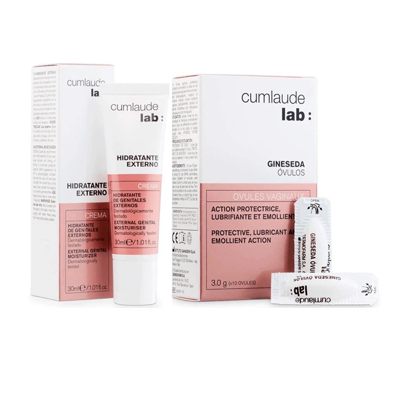 Cumlaude Lab Pachet hidratant extern 30 ml + ovule vaginale de protecție 10 unități