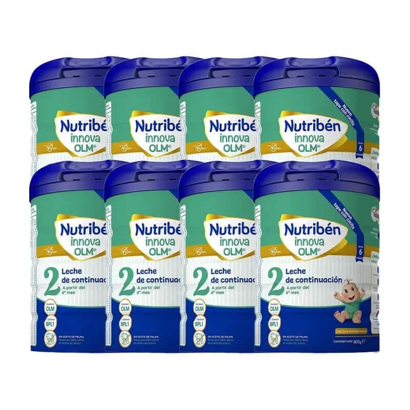 Nutribén Innova 2 Continuarea laptelui, 8 X 800 g