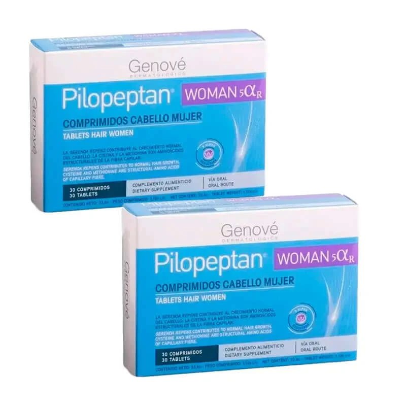 Pilopeptan Woman Hair Woman, pachet 2 x 30 comprimate