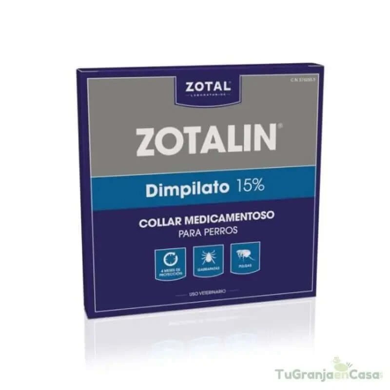 Zotal Zotalin Colier antiparazitar pentru câini