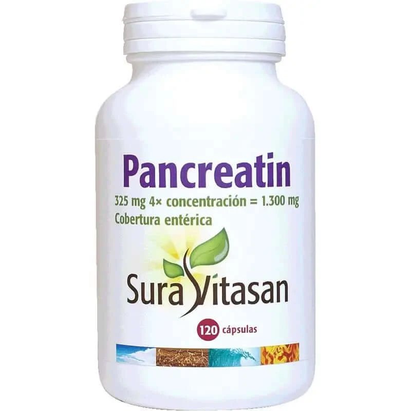 Sura Vitas Pancreatin 1300 Mg , 120 capsule