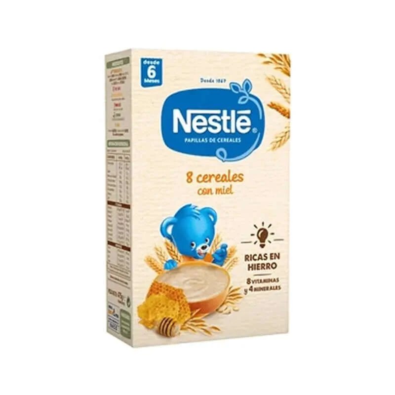 NESTLÉ Papilla 8 Cereale cu miere, 950g