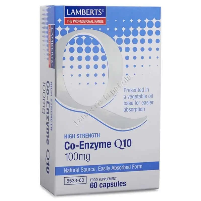 Lamberts Co-Enzyme Q10 100Mg , 60 comprimate