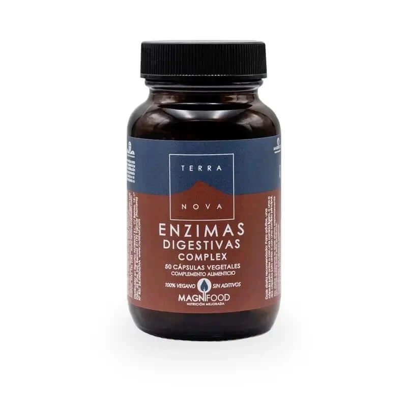 Terranova Complex de enzime digestive , 100 capsule