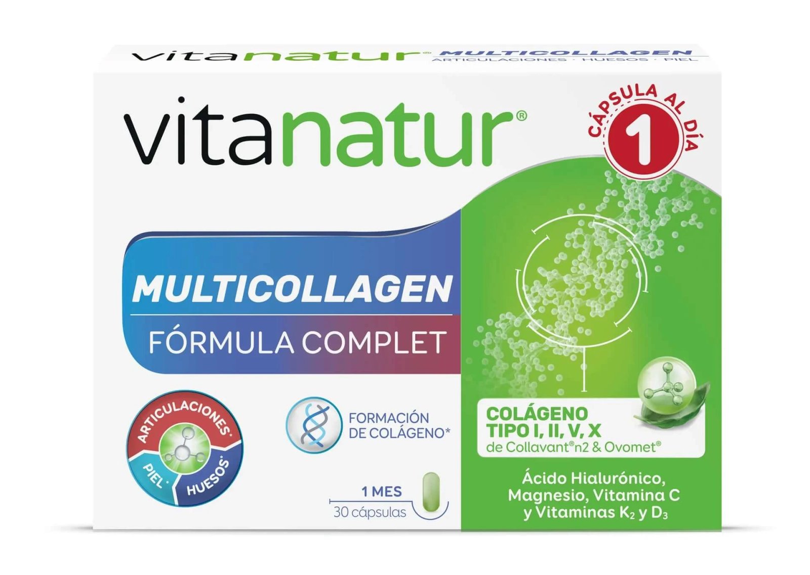 Vitanatur Multicollagen Formula completă, 30 capsule